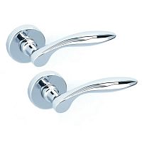 Ручки на розеті TUPAI Claudia 1938 (806-1966) хром полірований